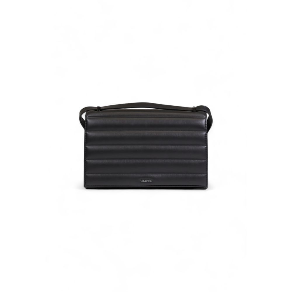 Calvin Klein Black Polyethylene Women's Handbag Size ONE SIZE - 3 Thumbnail