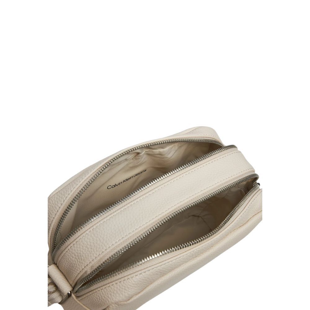 Calvin Klein Cream Recycled Polyester Leather Women's Accessory Size ONE SIZE - 3 Thumbnail