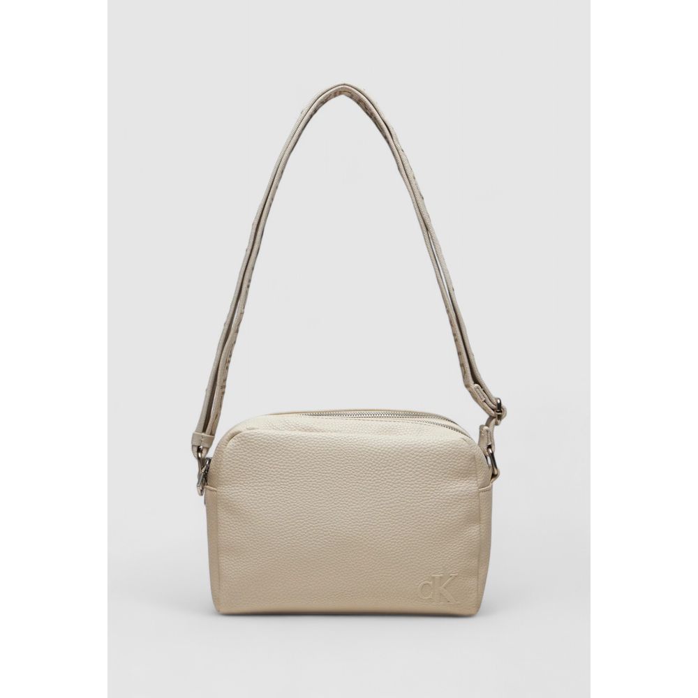 Calvin Klein Cream Recycled Polyester Leather Women's Accessory Size ONE SIZE - 5 Thumbnail