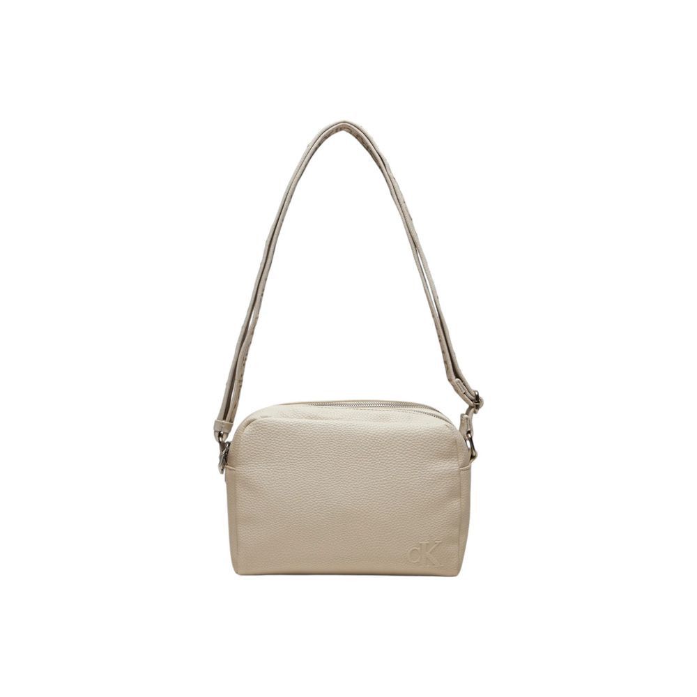 Calvin Klein Cream Recycled Polyester Leather Women's Accessory Size ONE SIZE - 4 Thumbnail