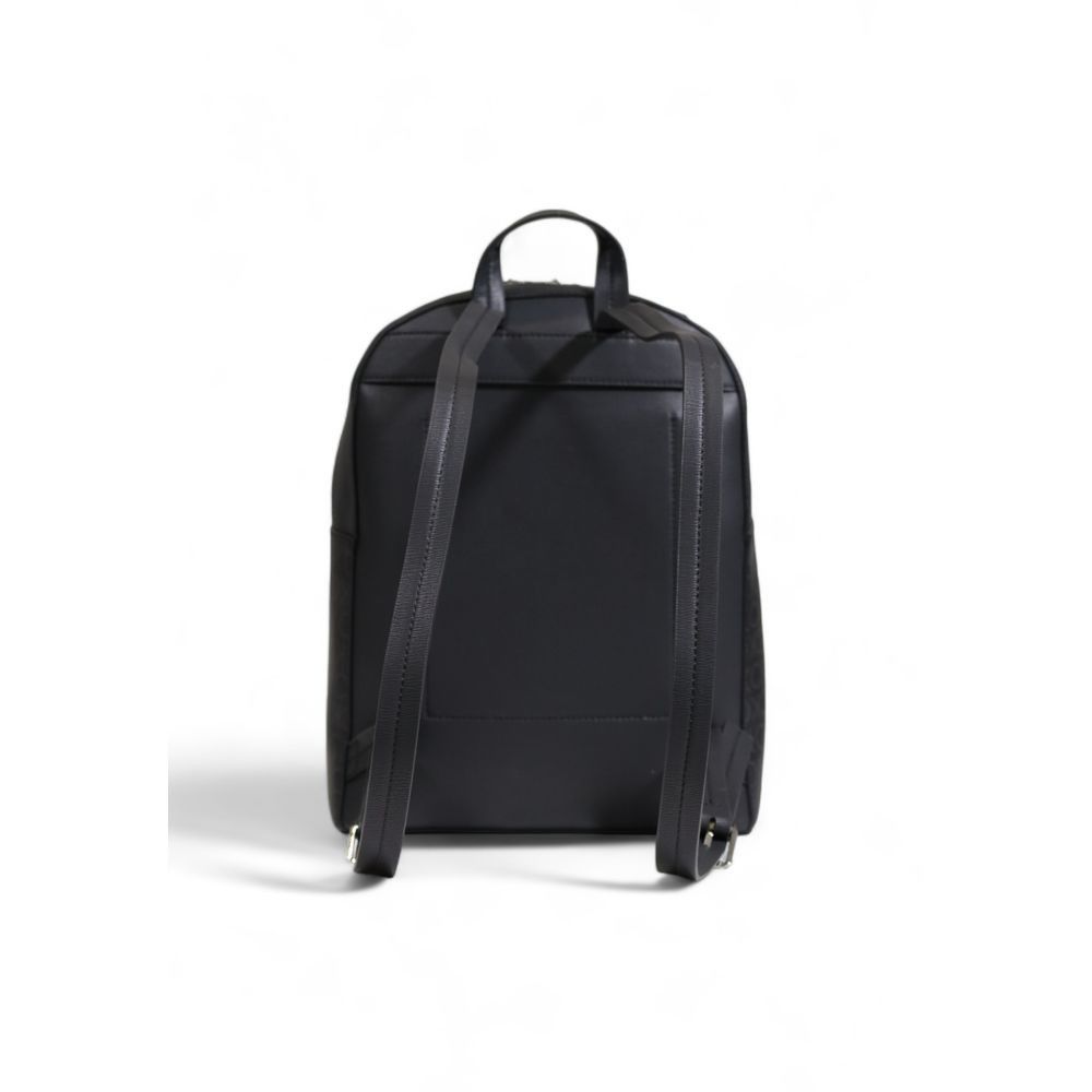 Calvin Klein Black Recycled Polyester Women's Backpack Size ONE SIZE - 2 Thumbnail