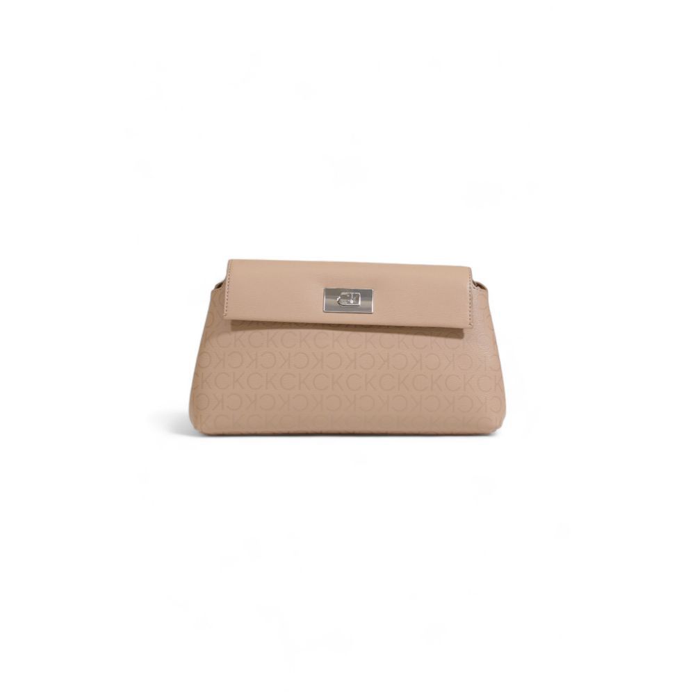 Calvin Klein Beige Recycled Polyester Women's Handbag Size ONE SIZE - 3 Thumbnail