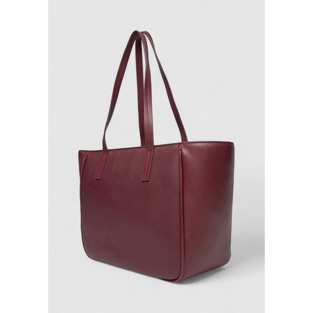 Calvin Klein Bordeaux Polyethylene Women's Handbag Size ONE SIZE - 5 Thumbnail