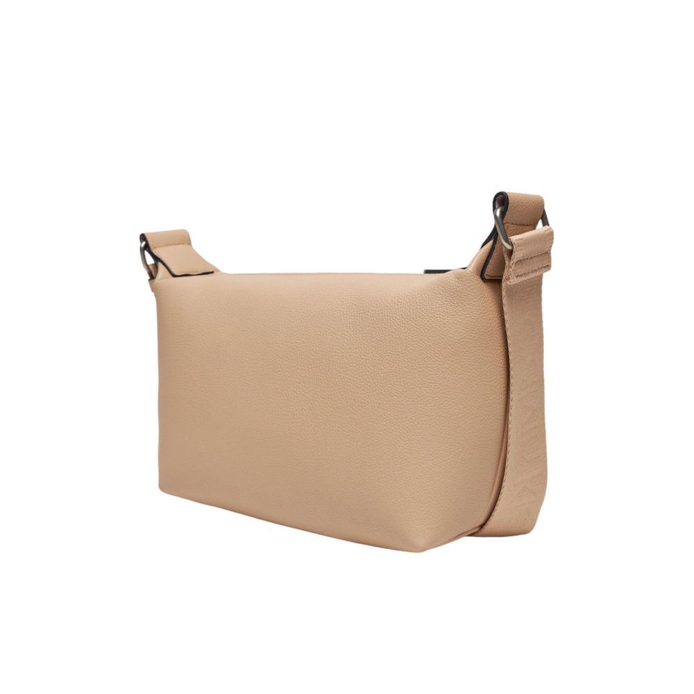 Calvin Klein Beige Polyethylene Women's Handbag Size ONE SIZE - 4 Thumbnail