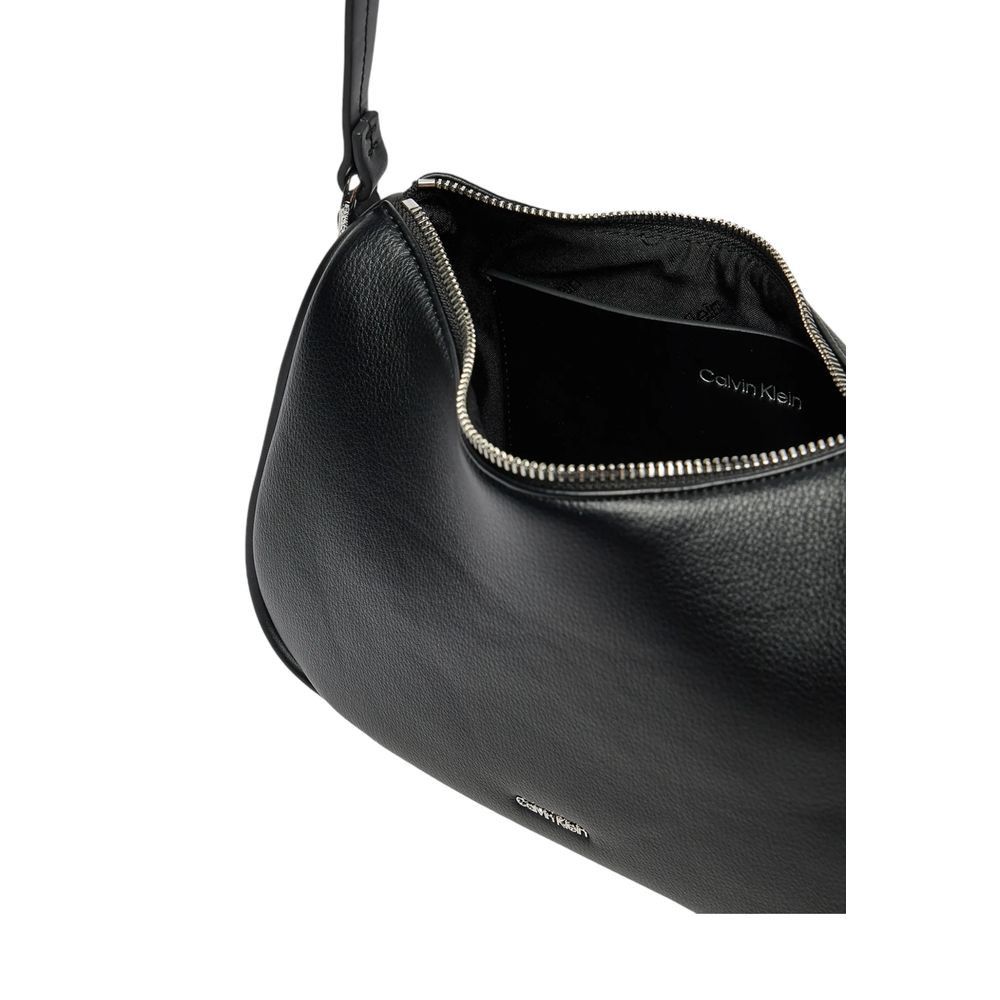 Calvin Klein Black Polyethylene Women's Handbag Size ONE SIZE - 4 Thumbnail