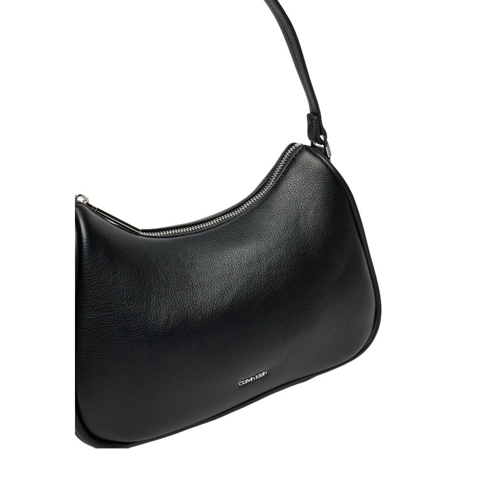 Calvin Klein Black Polyethylene Women's Handbag Size ONE SIZE - 2 Thumbnail