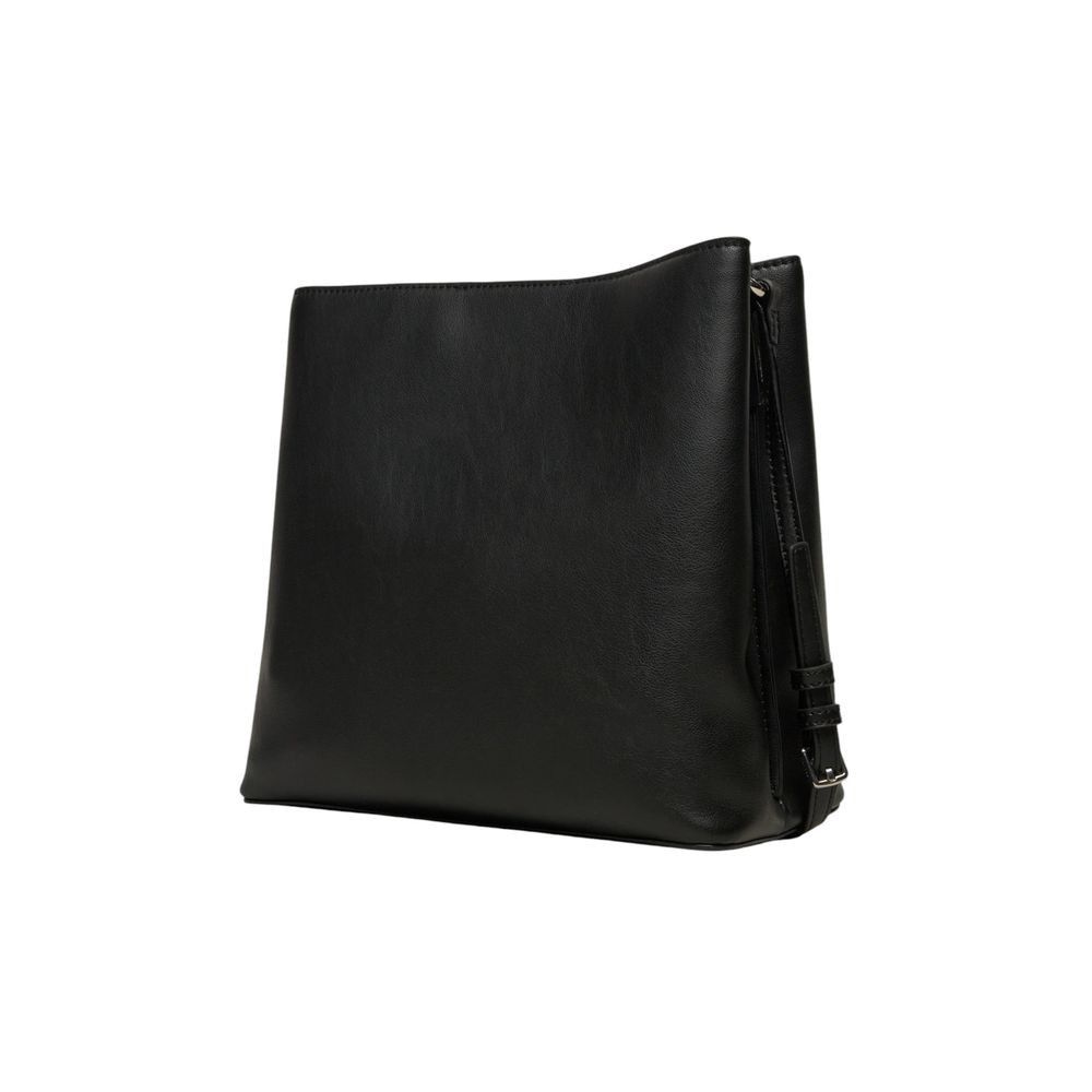 Calvin Klein Black Recycled Polyester Women's Handbag Size ONE SIZE - 2 Thumbnail