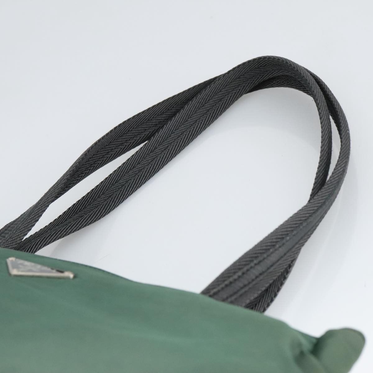 Prada Tessuto Khaki Synthetic Tote Bag (Pre-Owned) Size ONE SIZE - 8 Thumbnail