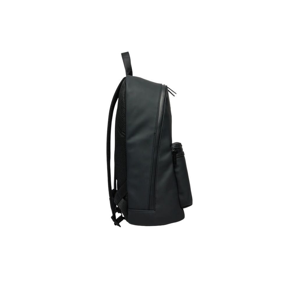 Calvin Klein Black Polyester Men's Backpack Size ONE SIZE - 2 Thumbnail