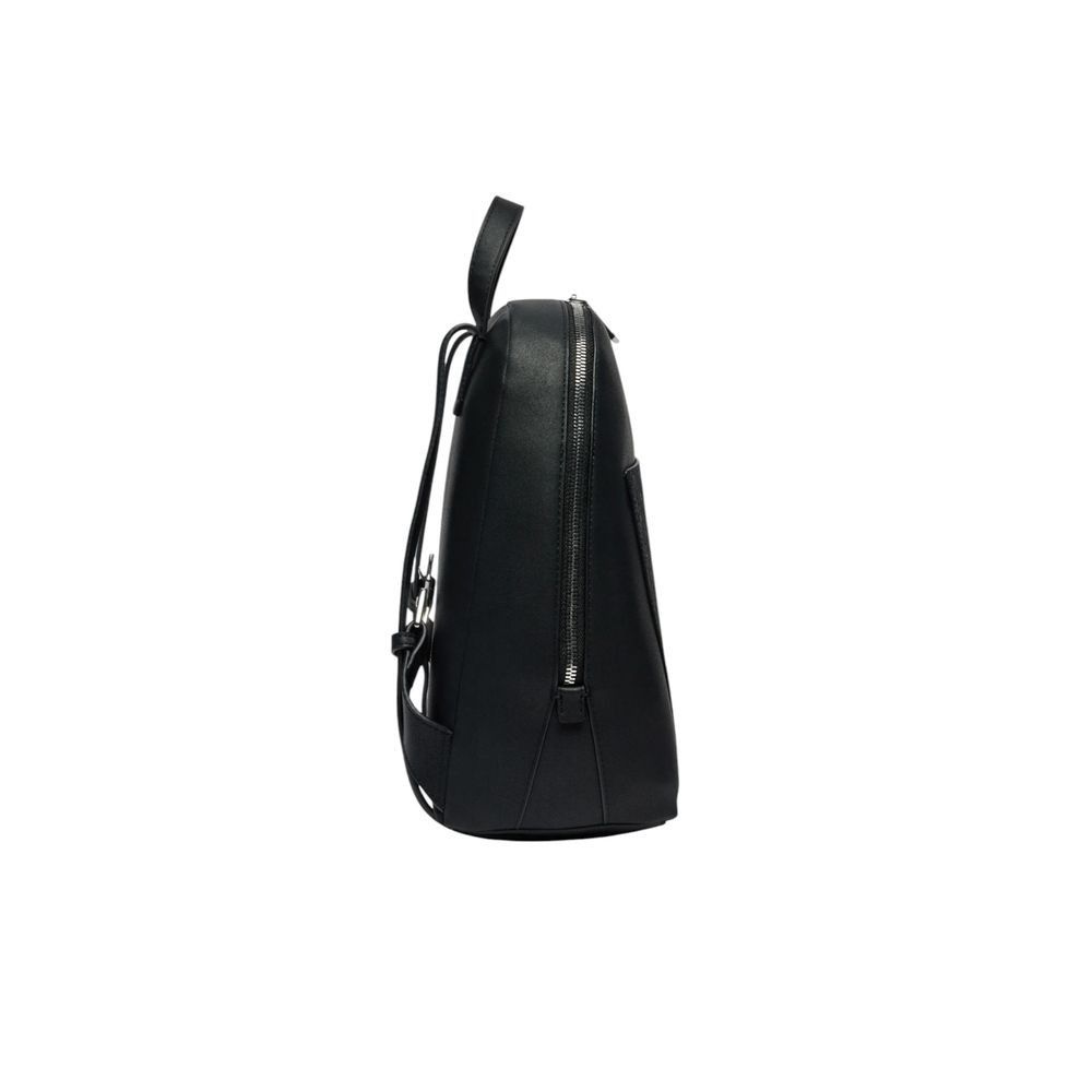 Calvin Klein Black Polyethylene Women's Backpack Size ONE SIZE - 2 Thumbnail