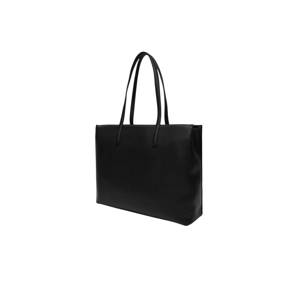 Calvin Klein Black Polyethylene Women's Handbag Size ONE SIZE - 3 Thumbnail