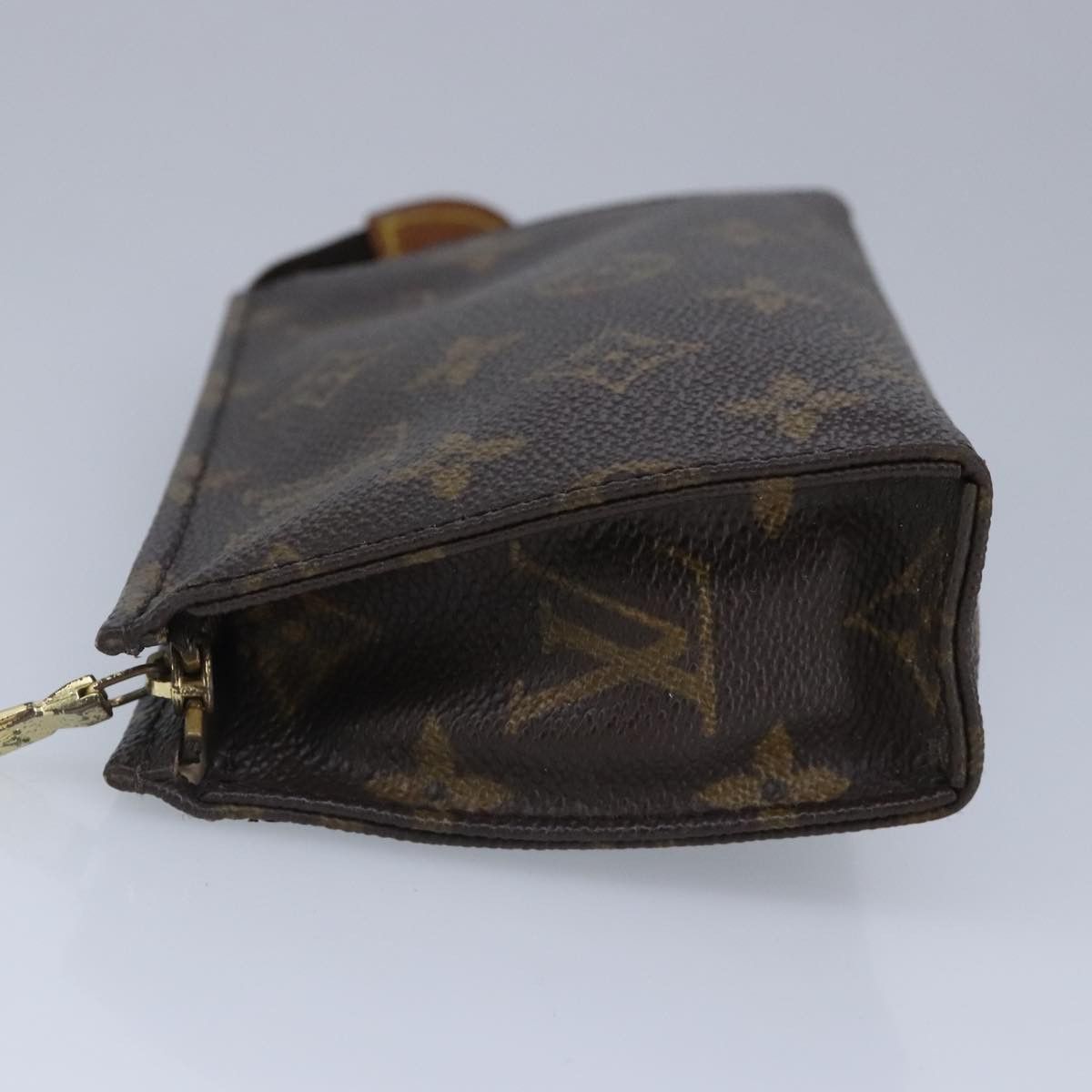 Louis Vuitton Trousse De Toilette Brown Canvas Clutch Bag (Pre-Owned) Size ONE SIZE - 4 Thumbnail