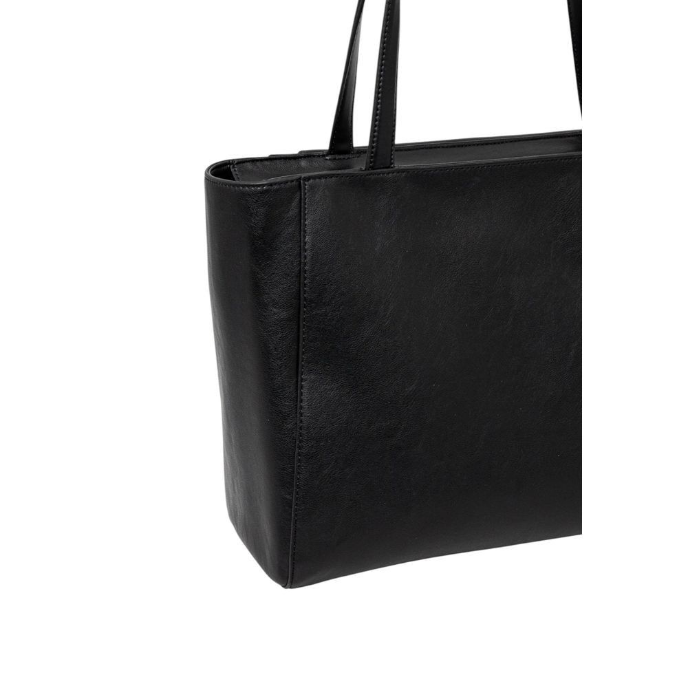 Calvin Klein Black Recycled Polyester Women's Handbag Size ONE SIZE - 3 Thumbnail