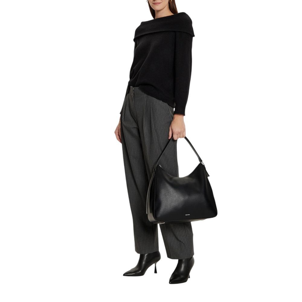 Calvin Klein Black Polyethylene Women's Handbag Size ONE SIZE - 2 Thumbnail