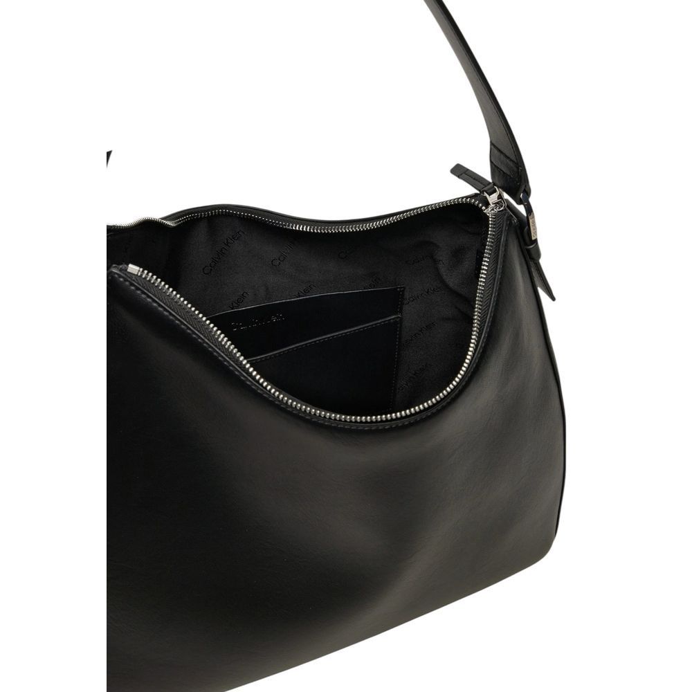 Calvin Klein Black Polyethylene Women's Handbag Size ONE SIZE - 4 Thumbnail