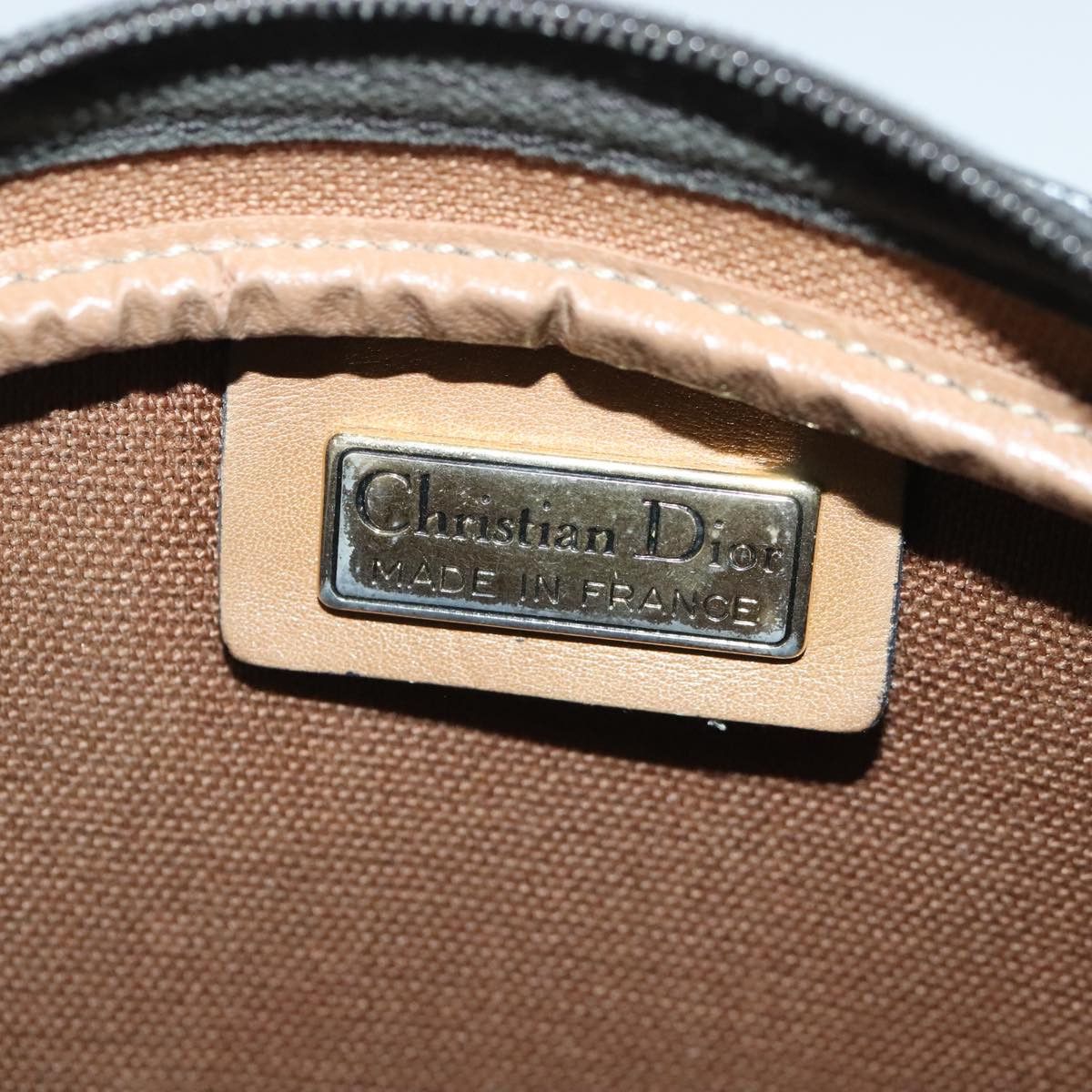 Dior Honeycomb Black Canvas Shoulder Bag (Pre-Owned) Size ONE SIZE - 12 Thumbnail