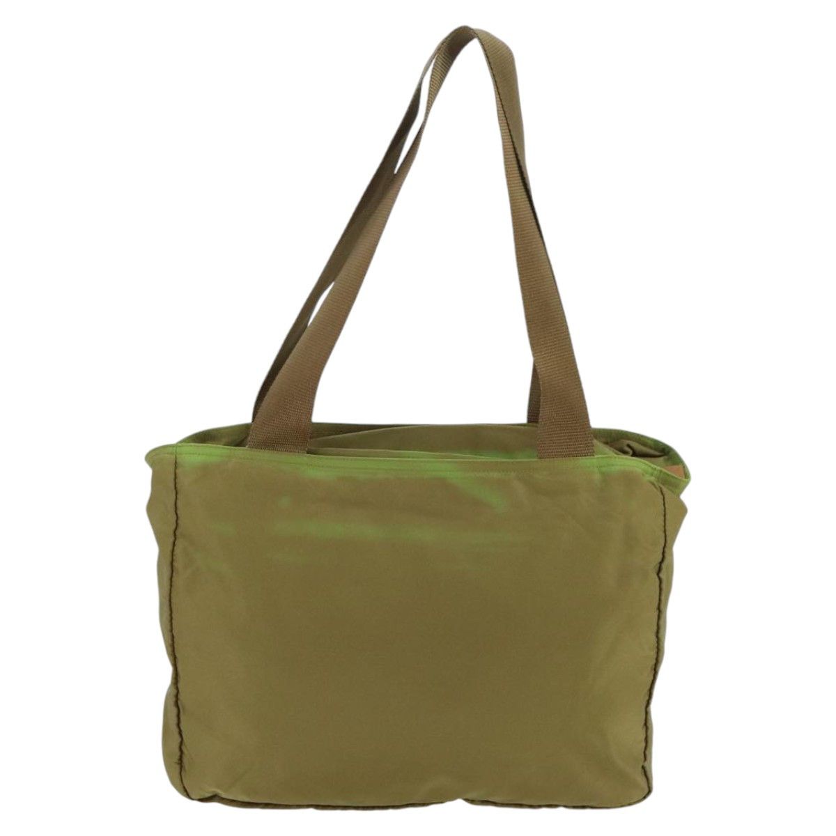 Prada Tessuto Khaki Synthetic Tote Bag (Pre-Owned) Size ONE SIZE - 2 Thumbnail