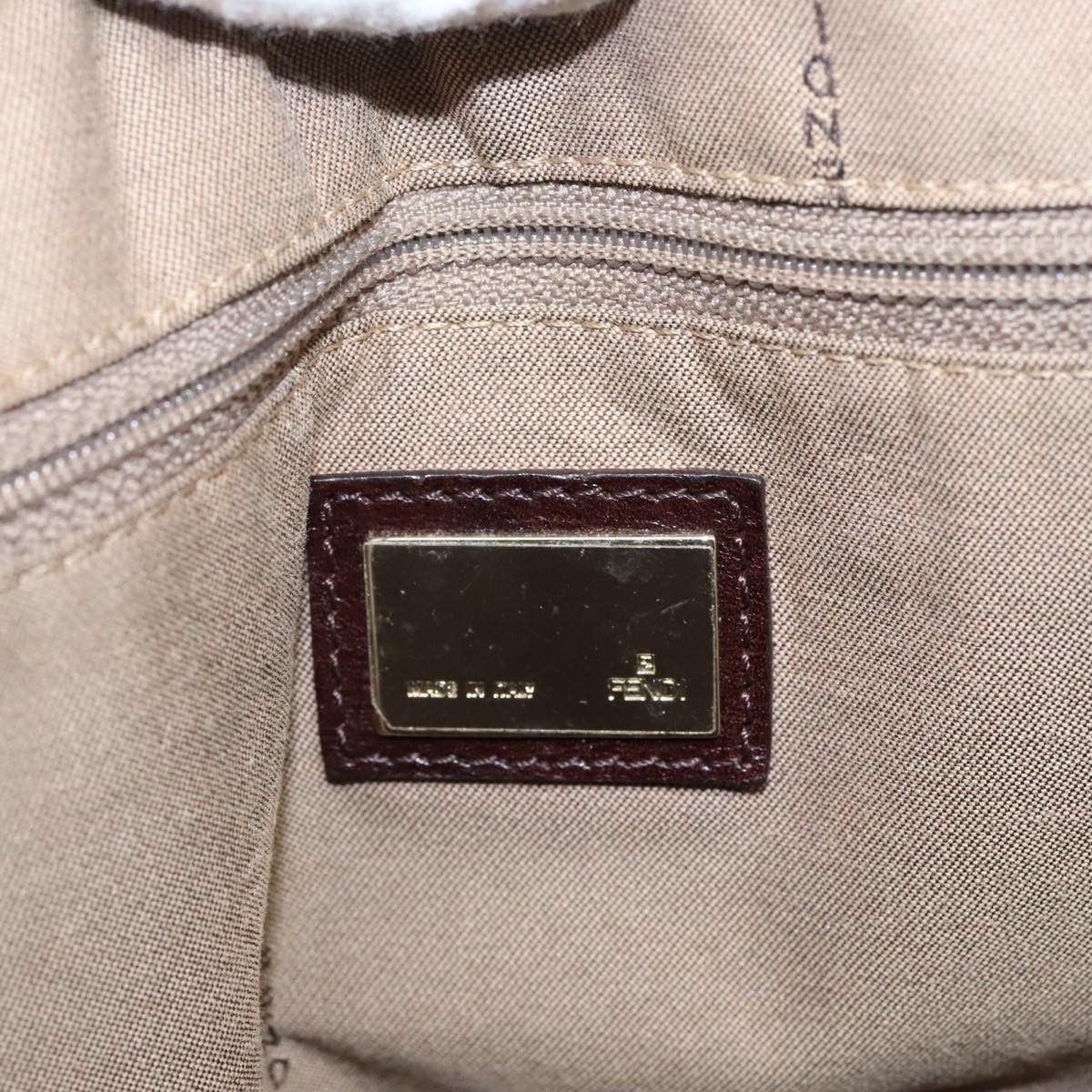 Fendi Zucchino Beige Canvas Tote Bag (Pre-Owned) Size ONE SIZE - 10 Thumbnail
