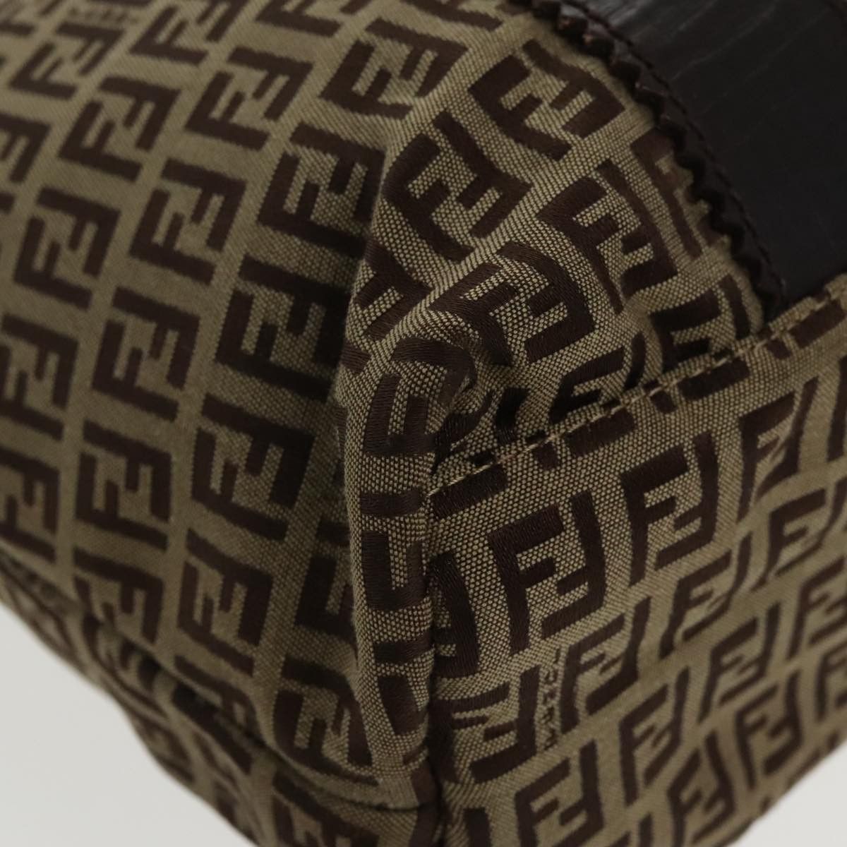 Fendi Zucchino Beige Canvas Tote Bag (Pre-Owned) Size ONE SIZE - 18 Thumbnail