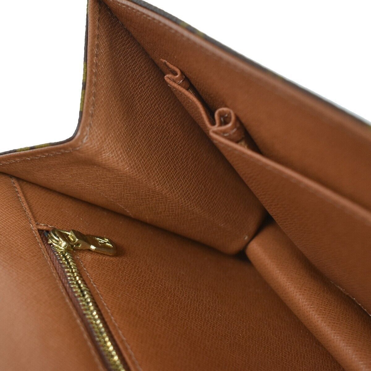 Louis Vuitton Pochette Brown Canvas Clutch Bag (Pre-Owned) Size ONE SIZE - 15 Thumbnail