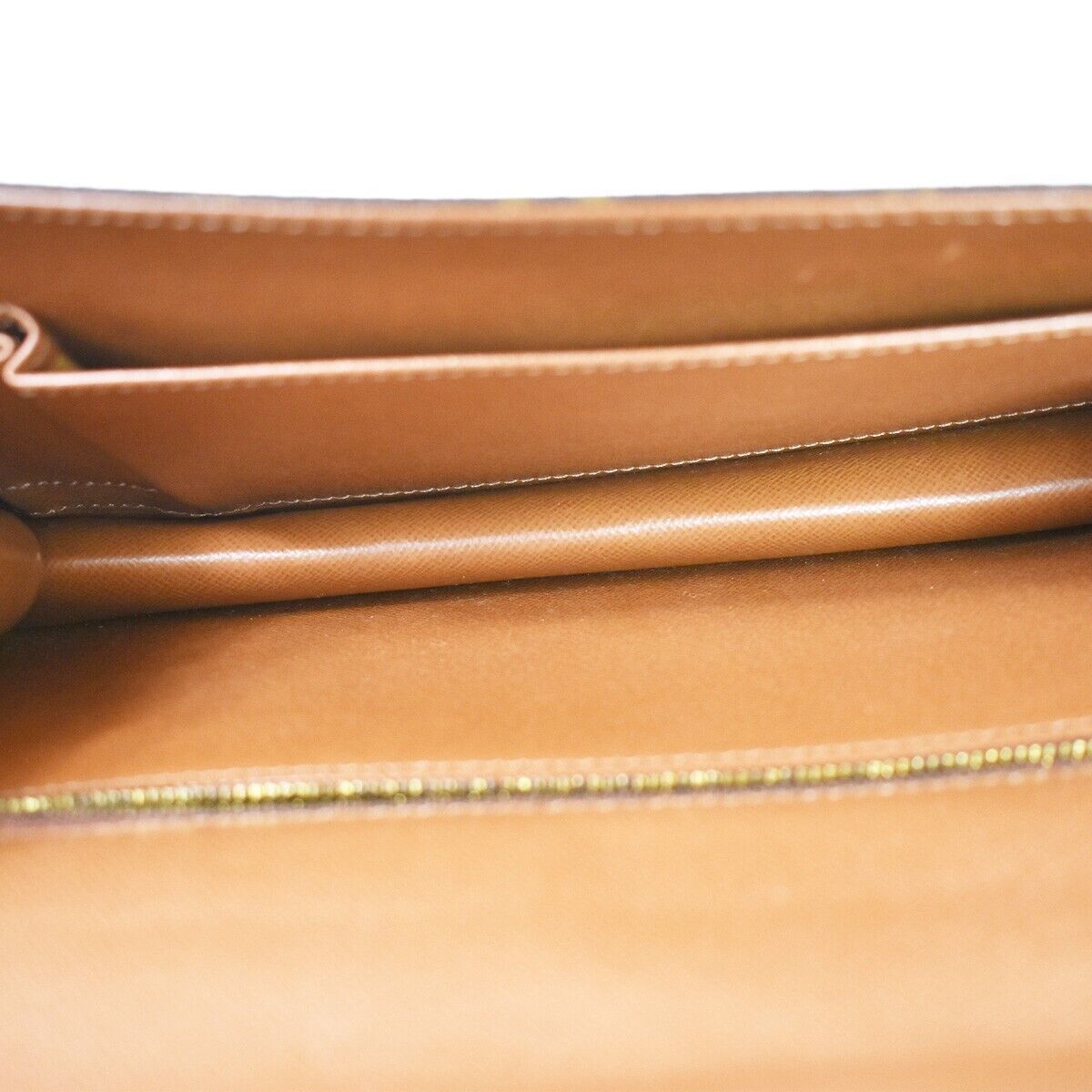 Louis Vuitton Pochette Brown Canvas Clutch Bag (Pre-Owned) Size ONE SIZE - 7 Thumbnail