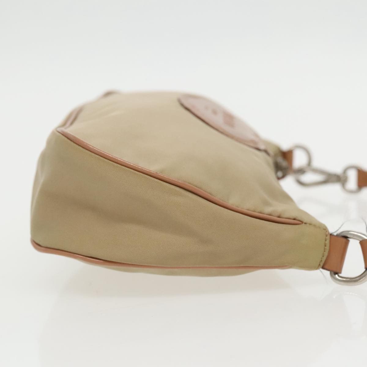 Prada Beige Synthetic Handbag (Pre-Owned) Size ONE SIZE - 4 Thumbnail