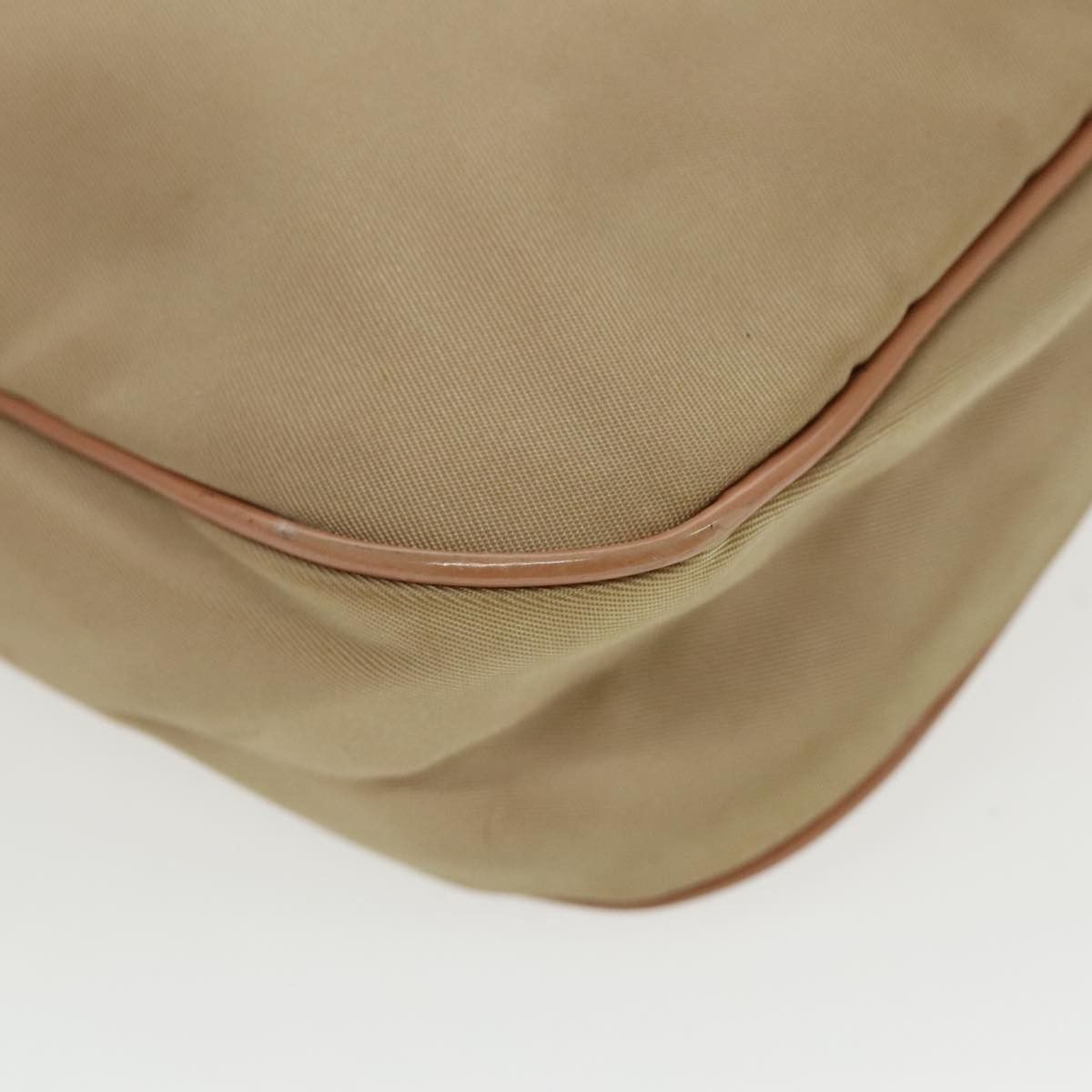 Prada Beige Synthetic Handbag (Pre-Owned) Size ONE SIZE - 12 Thumbnail