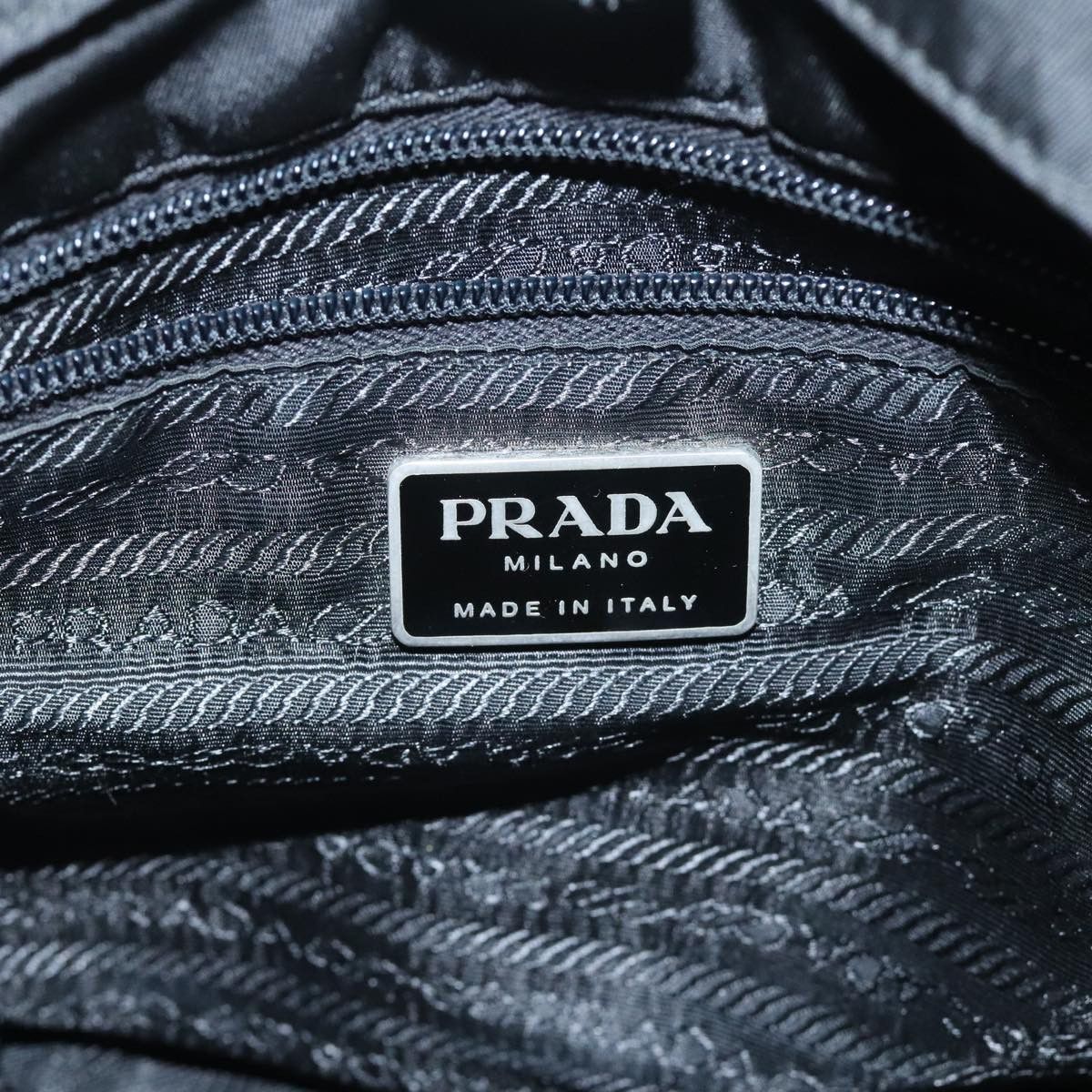 Prada Black Synthetic Shoulder Bag (Pre-Owned) Size ONE SIZE - 16 Thumbnail