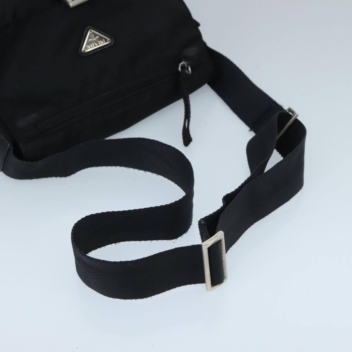 Prada Black Synthetic Shoulder Bag (Pre-Owned) Size ONE SIZE - 7 Thumbnail