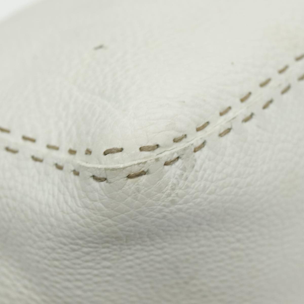 Fendi Selleria White Leather Handbag (Pre-Owned) Size ONE SIZE - 13 Thumbnail