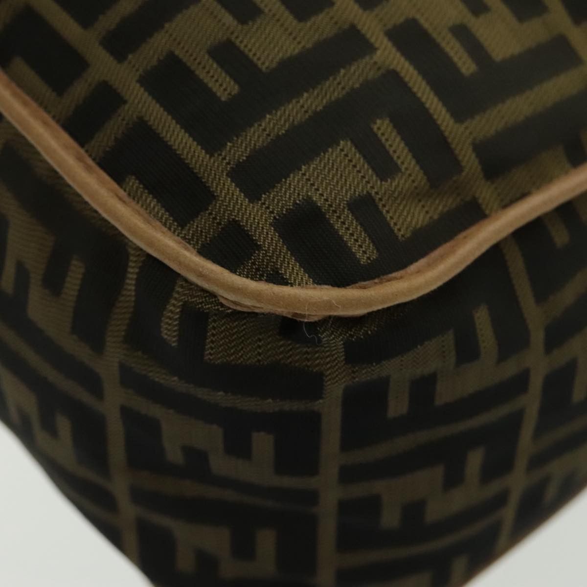 Fendi Zucca Brown Canvas Shoulder Bag (Pre-Owned) Size ONE SIZE - 18 Thumbnail