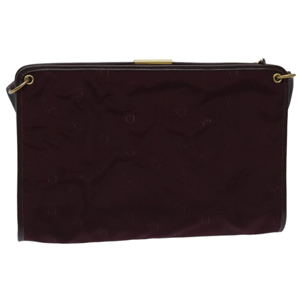 Dior Burgundy Synthetic Shoulder Bag (Pre-Owned) Size ONE SIZE - 2 Thumbnail