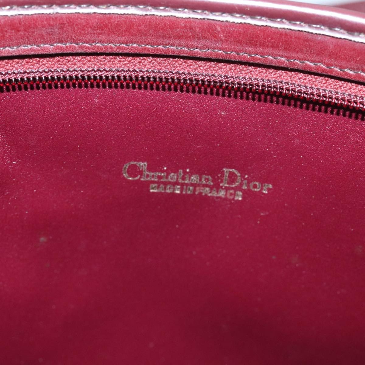 Dior Burgundy Synthetic Shoulder Bag (Pre-Owned) Size ONE SIZE - 15 Thumbnail