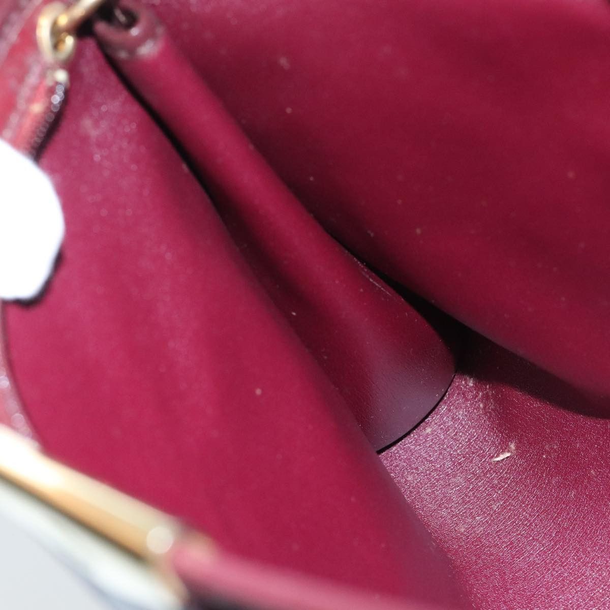 Dior Burgundy Synthetic Shoulder Bag (Pre-Owned) Size ONE SIZE - 11 Thumbnail