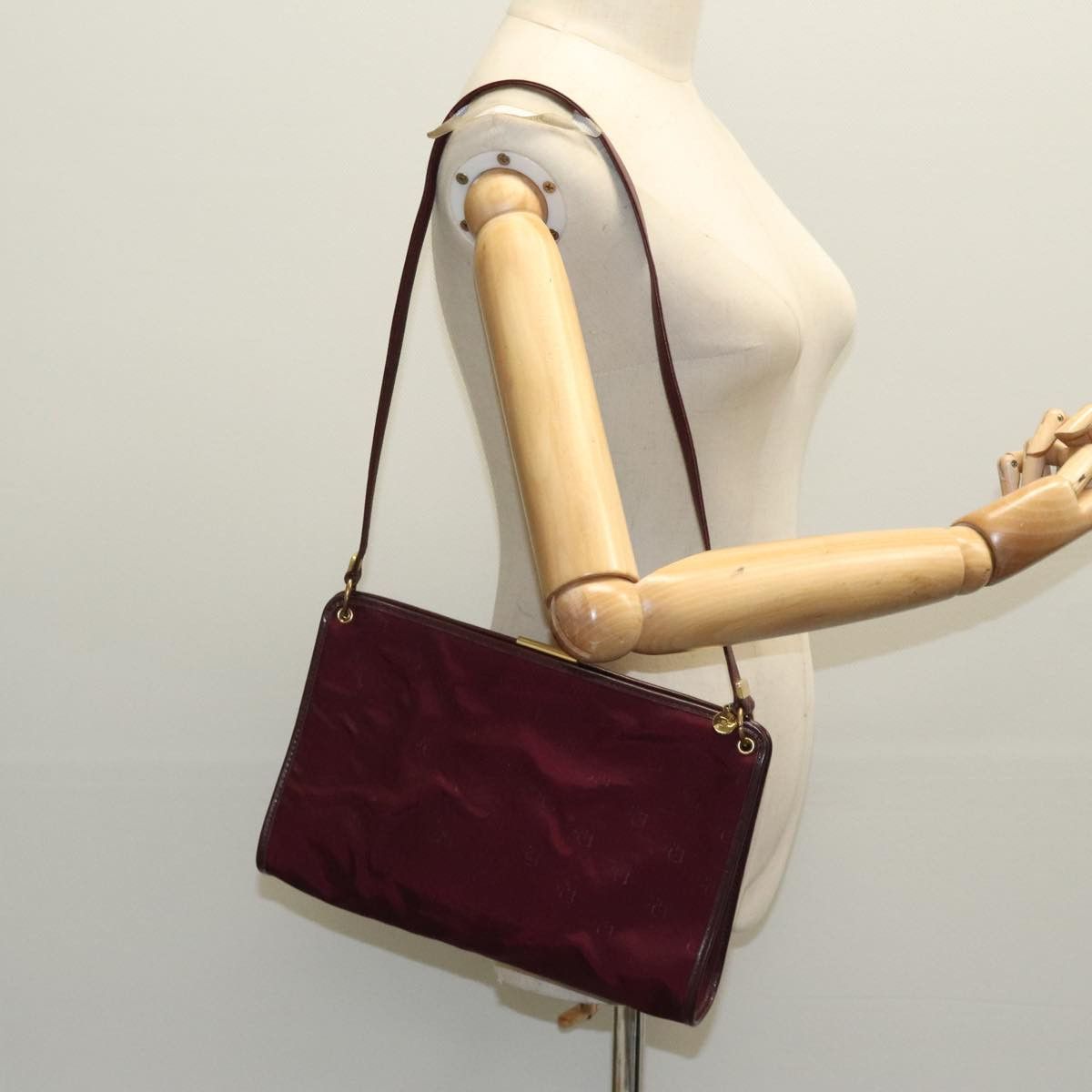Dior Burgundy Synthetic Shoulder Bag (Pre-Owned) Size ONE SIZE - 16 Thumbnail
