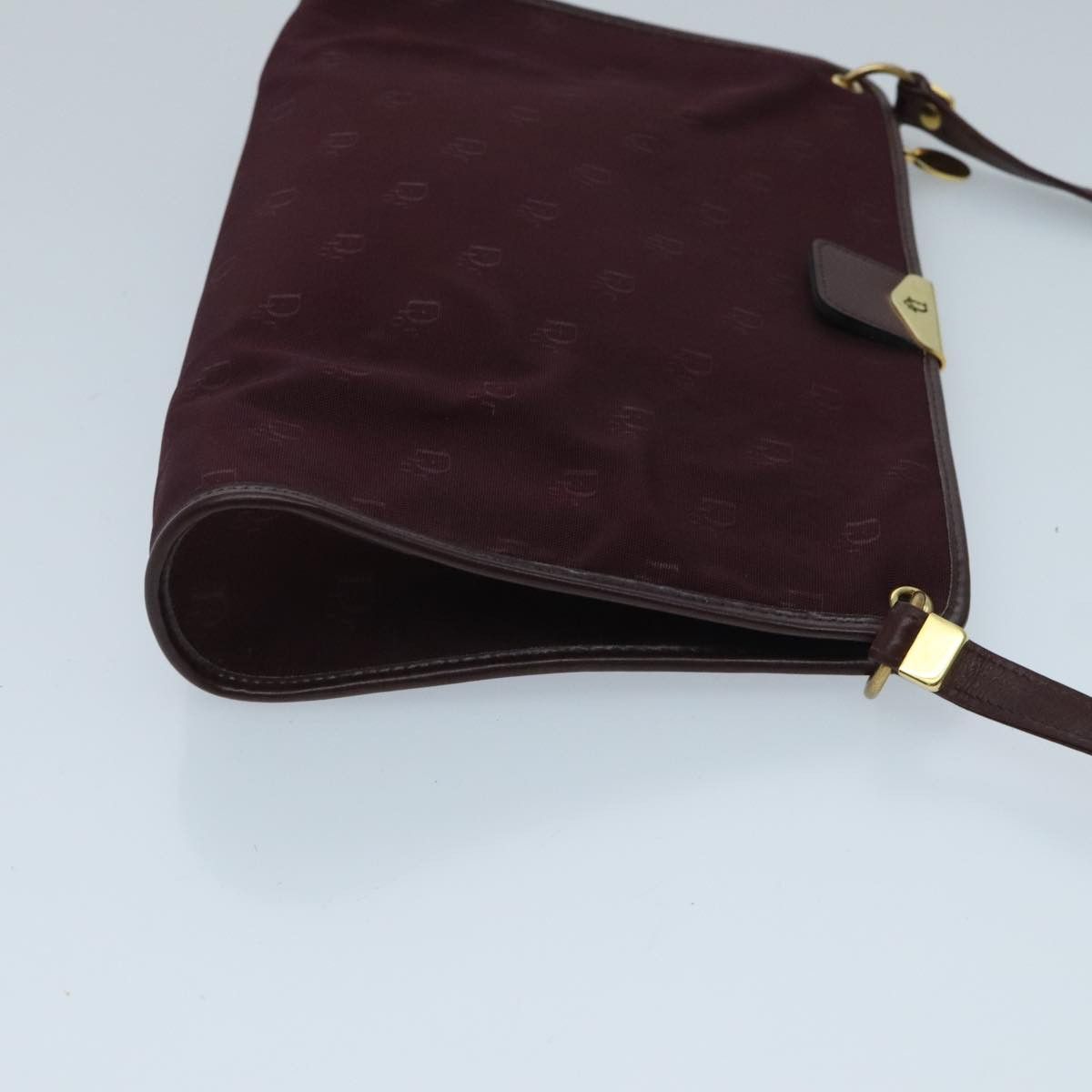 Dior Burgundy Synthetic Shoulder Bag (Pre-Owned) Size ONE SIZE - 4 Thumbnail