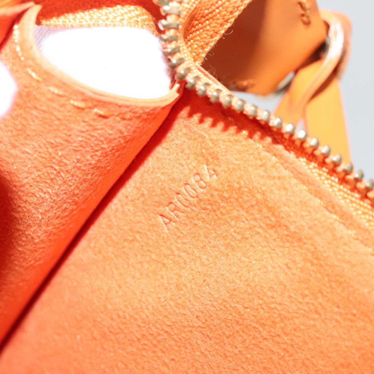 Louis Vuitton Pochette Accessoire Orange Leather Clutch Bag (Pre-Owned) Size ONE SIZE - 12 Thumbnail