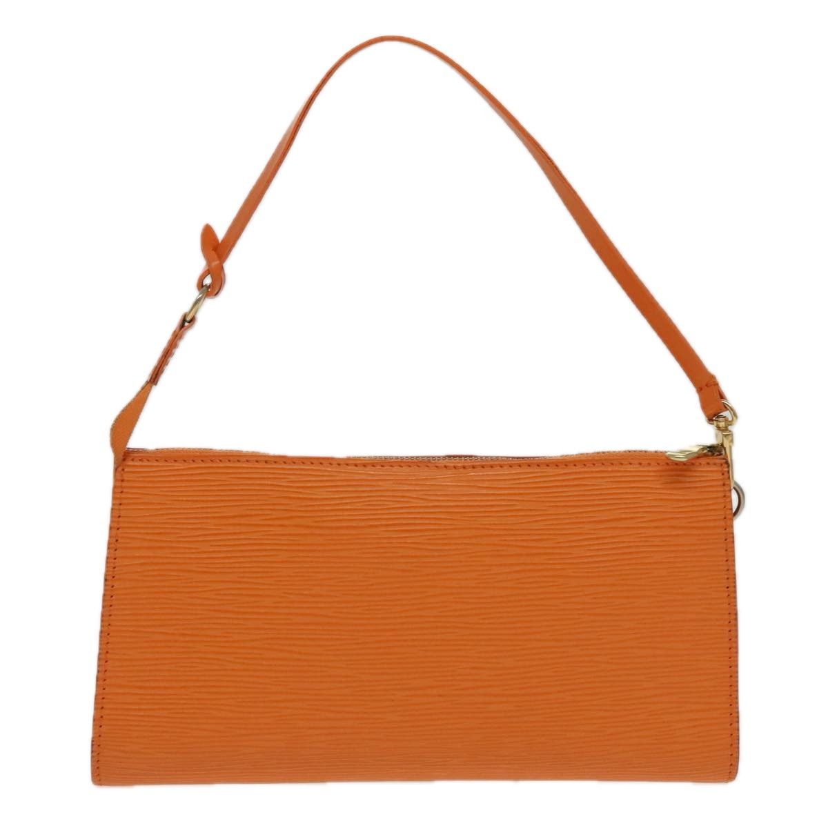 Louis Vuitton Pochette Accessoire Orange Leather Clutch Bag (Pre-Owned) Size ONE SIZE - 2 Thumbnail