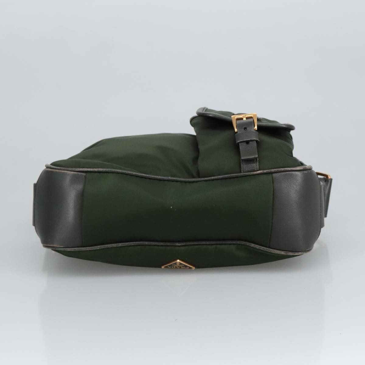 Prada Khaki Synthetic Shoulder Bag (Pre-Owned) Size ONE SIZE - 8 Thumbnail
