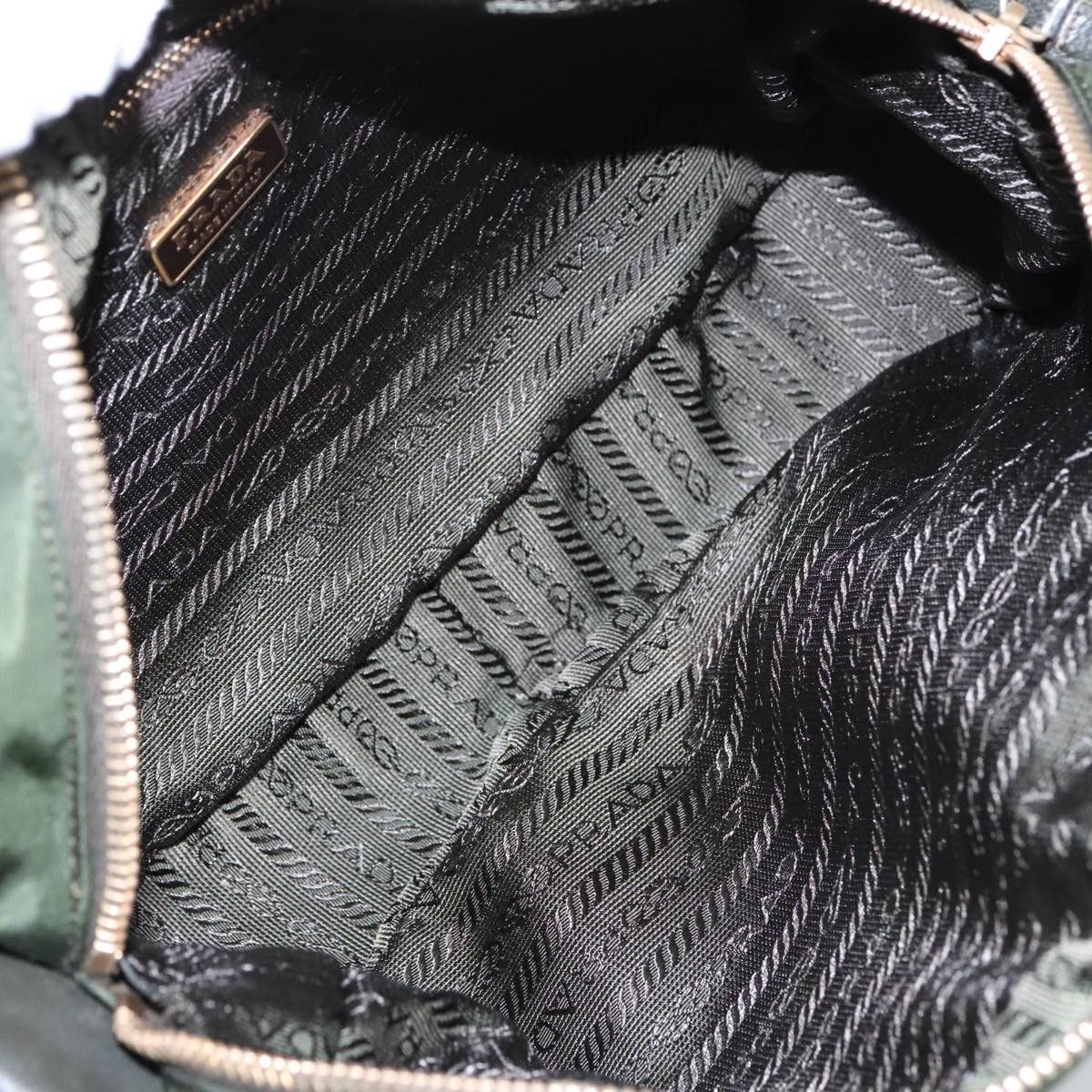 Prada Khaki Synthetic Shoulder Bag (Pre-Owned) Size ONE SIZE - 17 Thumbnail