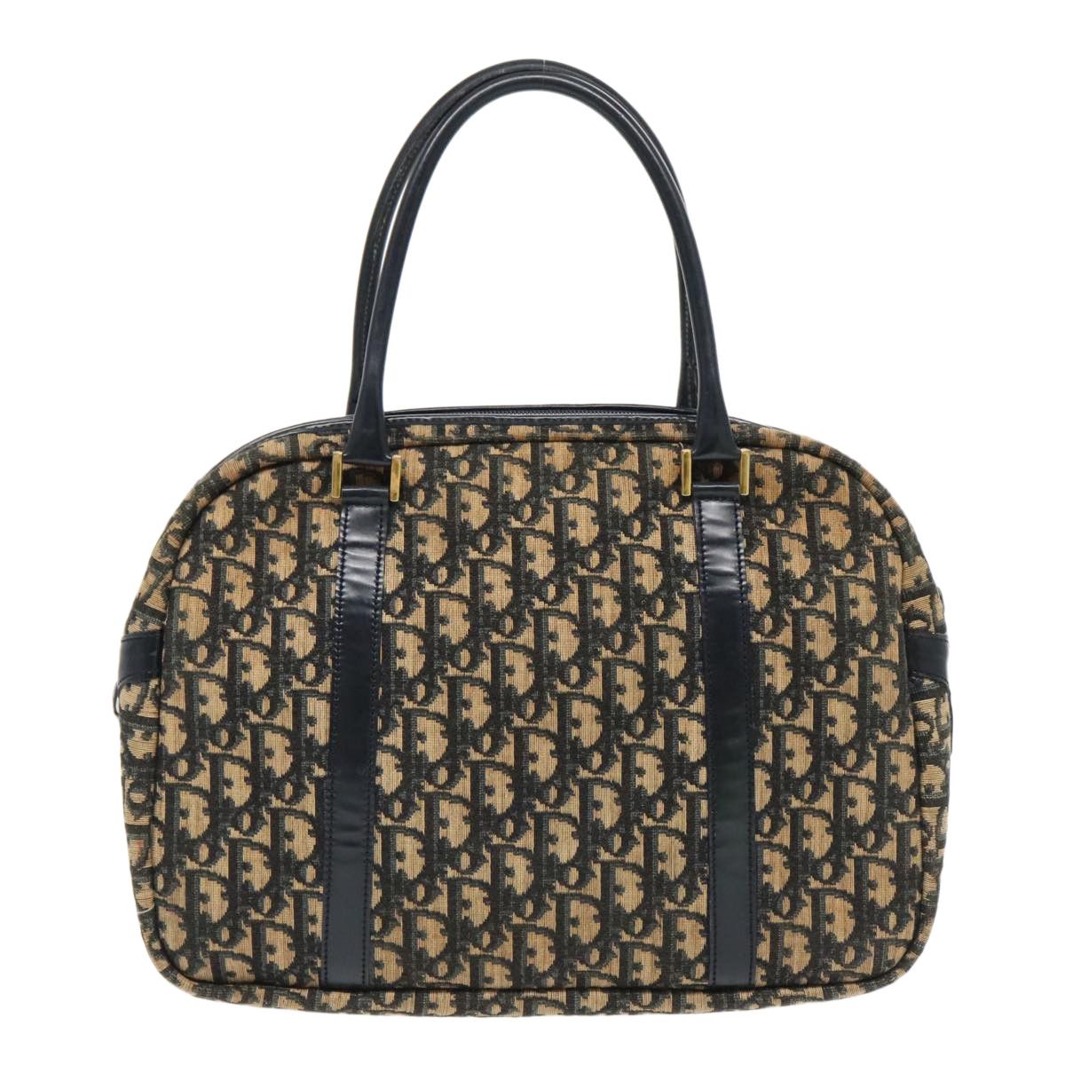 Dior Bowling Beige Canvas Handbag (Pre-Owned) Size ONE SIZE - 2 Thumbnail