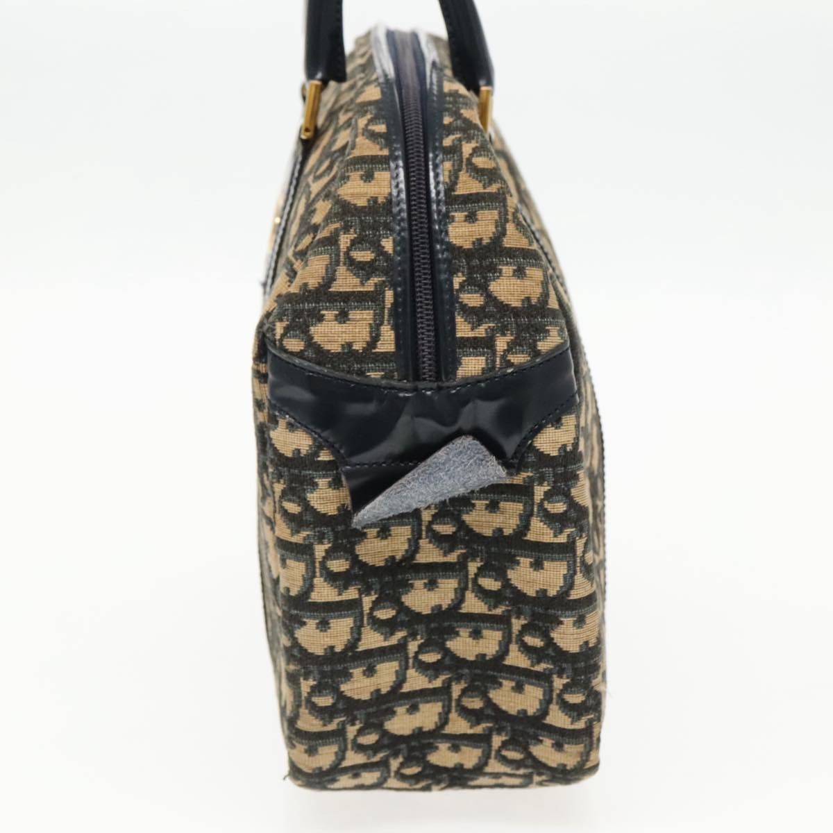 Dior Bowling Beige Canvas Handbag (Pre-Owned) Size ONE SIZE - 4 Thumbnail