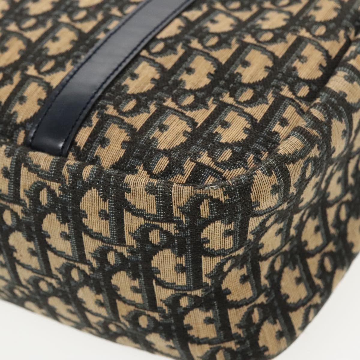 Dior Bowling Beige Canvas Handbag (Pre-Owned) Size ONE SIZE - 7 Thumbnail