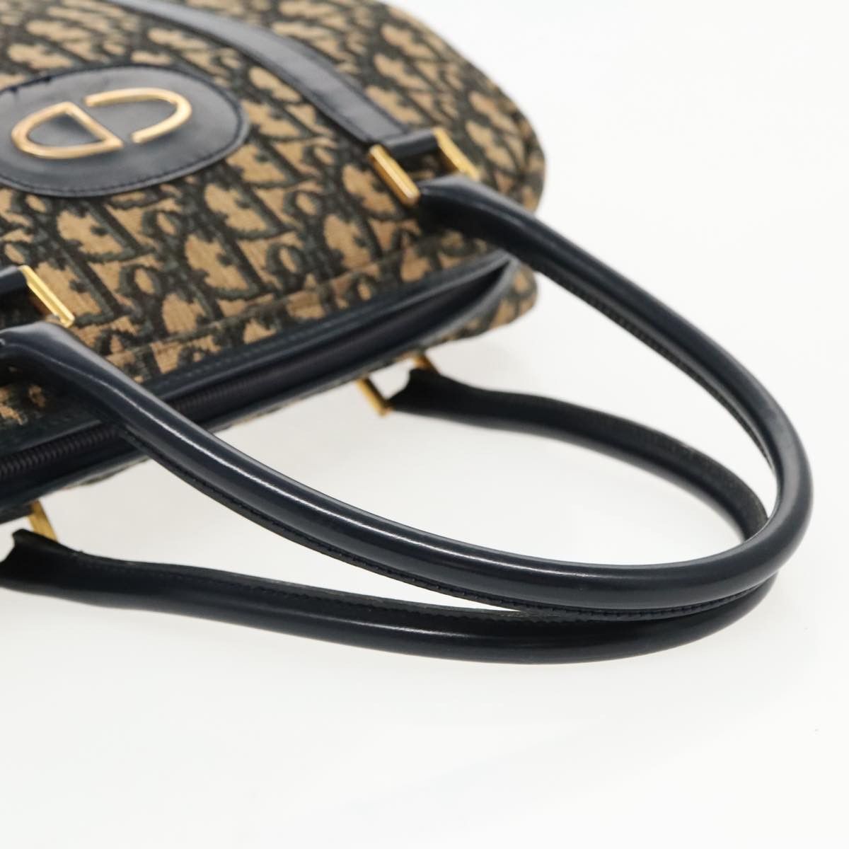 Dior Bowling Beige Canvas Handbag (Pre-Owned) Size ONE SIZE - 5 Thumbnail
