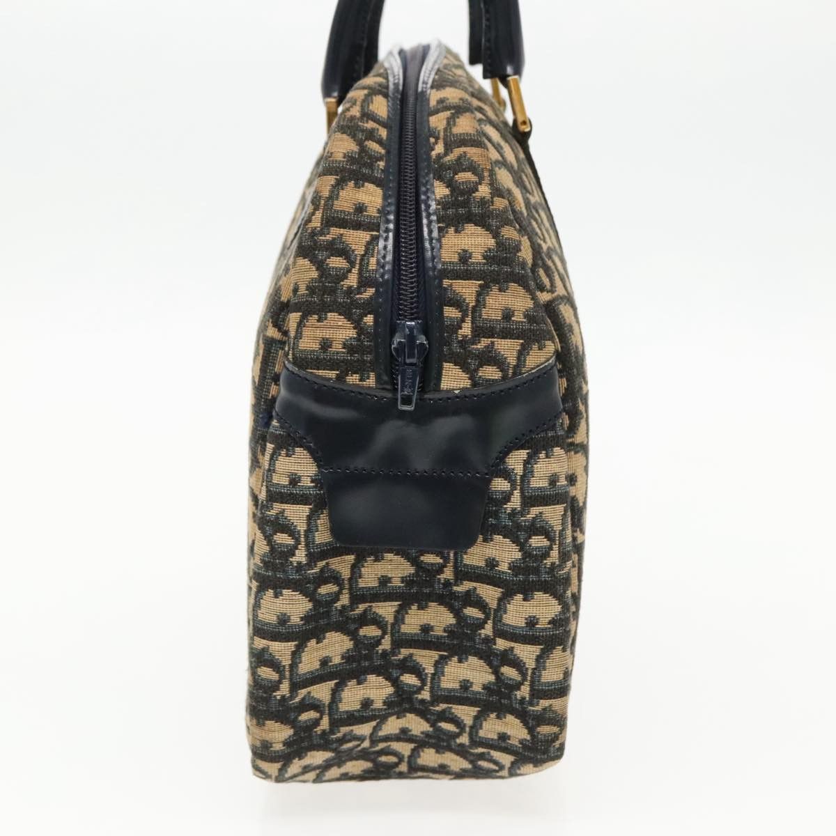 Dior Bowling Beige Canvas Handbag (Pre-Owned) Size ONE SIZE - 3 Thumbnail
