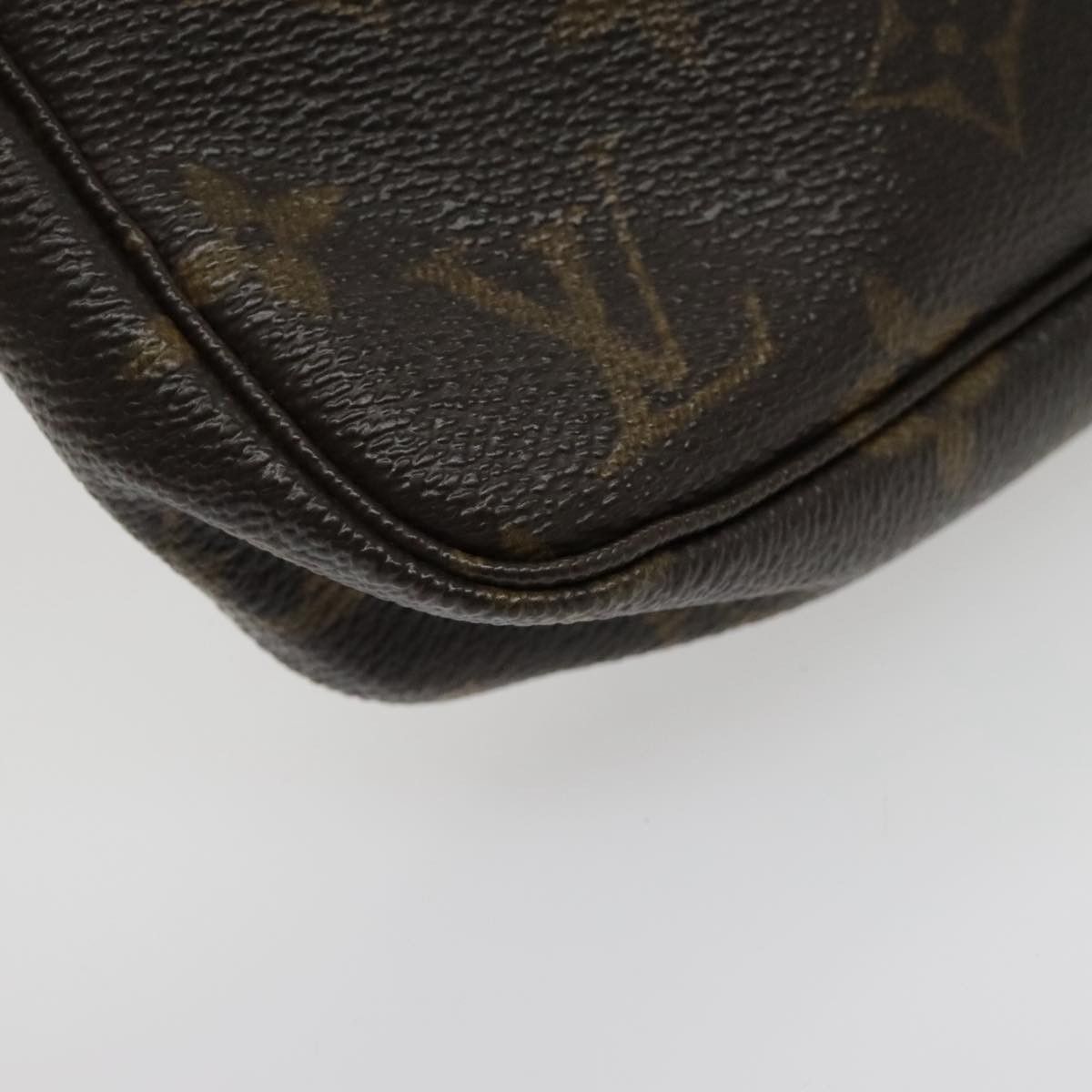 Louis Vuitton Pochette Accessoire Brown Canvas Clutch Bag (Pre-Owned) Size ONE SIZE - 6 Thumbnail