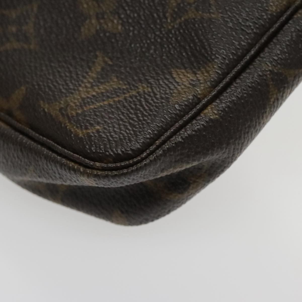 Louis Vuitton Pochette Accessoire Brown Canvas Clutch Bag (Pre-Owned) Size ONE SIZE - 8 Thumbnail