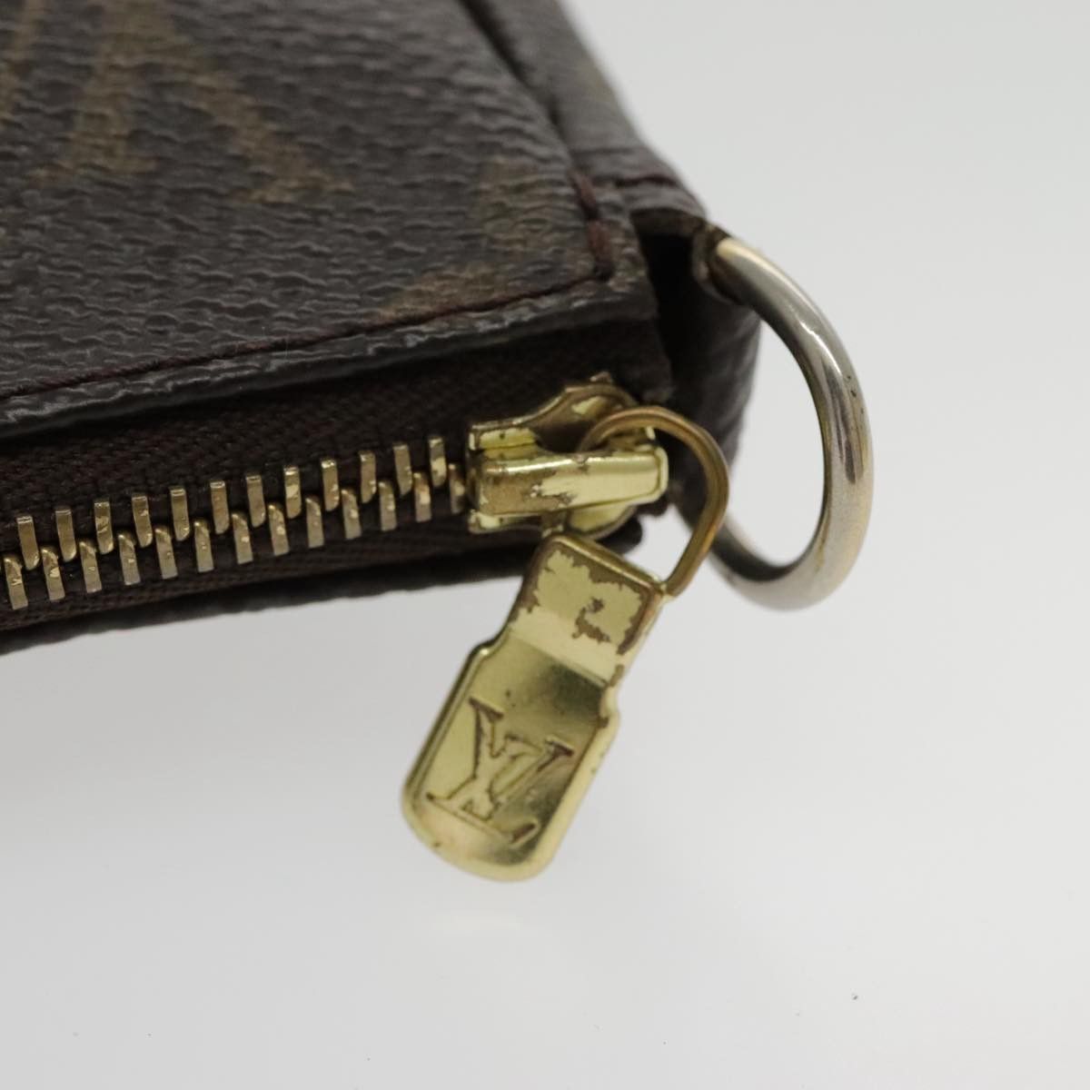 Louis Vuitton Pochette Accessoire Brown Canvas Clutch Bag (Pre-Owned) Size ONE SIZE - 18 Thumbnail