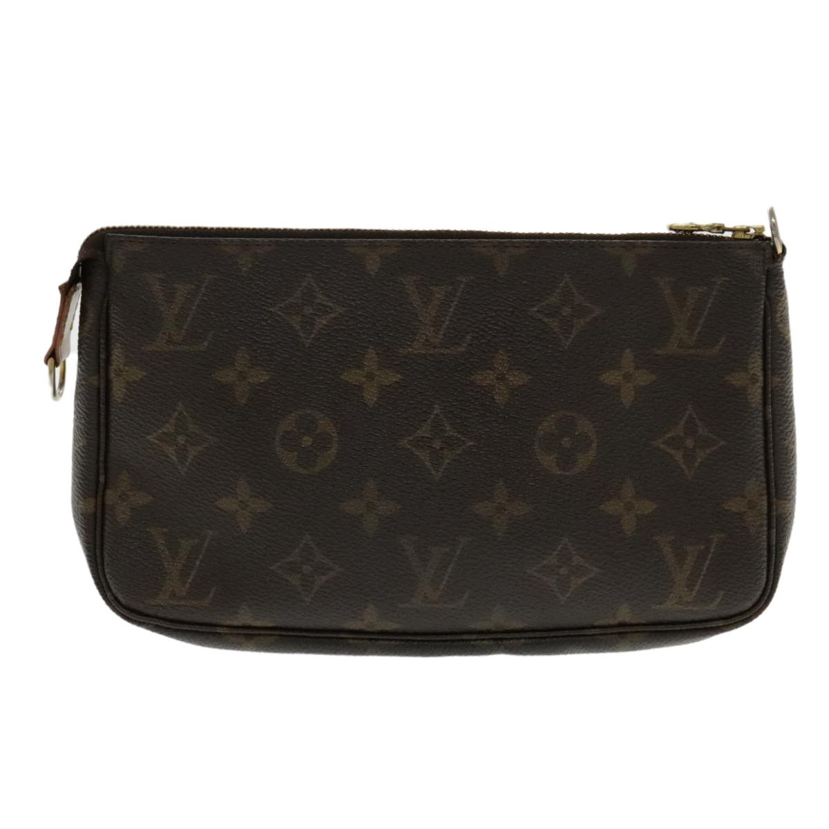 Louis Vuitton Pochette Accessoire Brown Canvas Clutch Bag (Pre-Owned) Size ONE SIZE - 2 Thumbnail