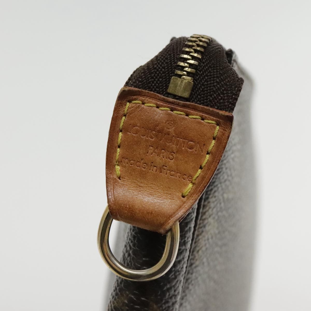 Louis Vuitton Pochette Accessoire Brown Canvas Clutch Bag (Pre-Owned) Size ONE SIZE - 12 Thumbnail